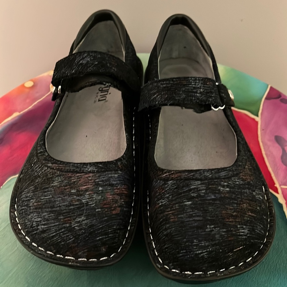 Alegria Belle Raked Garden Mary Janes